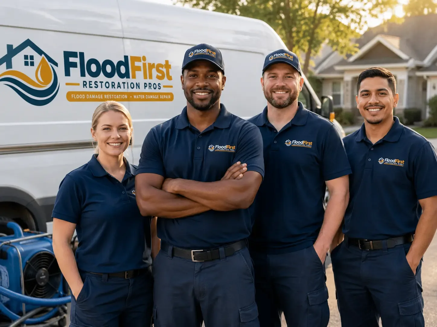 Flood Damage Restoration company in Wallisville, TX